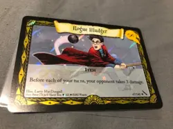 HARRY POTTER TCG CHAMBER OF SECRETS foil card rouge bludger 47/140 - Image 2