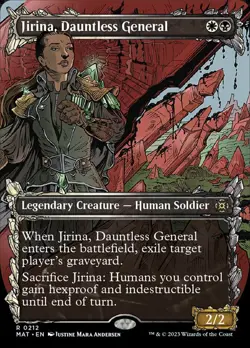 1x Jirina, Dauntless General - Halo Foil - March Of The Machine: The Aftermath - - Image 1