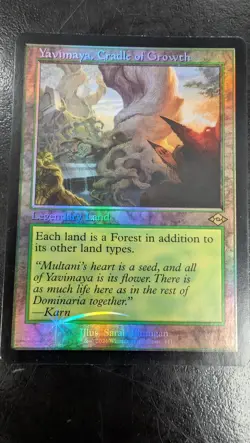 Yavimaya, Cradle of Growth (Retro Frame) Modern Horizons 2 Foil - Image 1