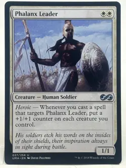 Phalanx Leader NM/M* Ultimate Masters ENGLISH 027/254 mtg -UnltdCards - Image 1