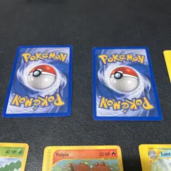 Aquapolis Pokemon Card Lot LP Vulpix Voltorb Houndour - Image 3