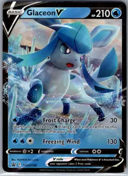Glaceon V - SWSH196 SWSH: Sword & Shield Promo Cards - Pokemon Card - NM - Image 1