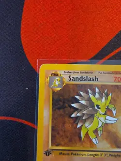 Sandslash 41/62 1st Edition Fossil LP Pokemon - Image 2