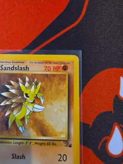 Sandslash 41/62 1st Edition Fossil LP Pokemon - Image 3