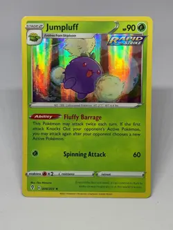 Jumpluff - Pokemon - 004/203 - Holo - Rare - Evolving Skies - 🔟 - Image 1