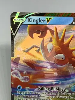 Kingler V - Pokemon TCG - Brilliant Stars - 028/172 - Holo - Ultra Rare - 🔟 - Image 4