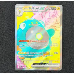 Pokemon TCG Ionos Bellibolt EX 172/159 SV09 Journey Together Ultra Rare Full Art - Image 2