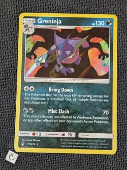 Greninja 117/214 - Unbroken Bonds Holo Rare Pokemon TCG NM - Image 1