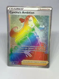 Cynthias Ambition - 178/172 - Brilliant Stars - Rainbow Secret - Pokemon - 🔟 - Image 1