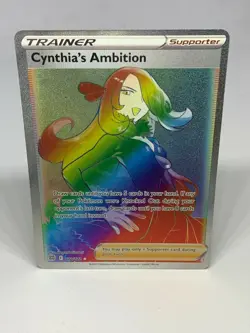 Cynthias Ambition - 178/172 - Brilliant Stars - Rainbow Secret - Pokemon - 🔟 - Image 2
