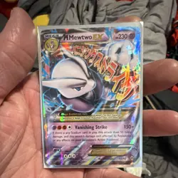 The Pokemon Company M Mewtwo EX Ultra Rare Holo BREAKthrough 63/162 230 HP - Image 1