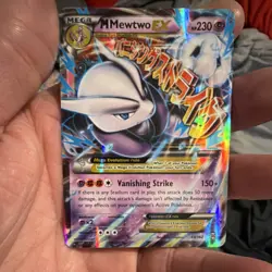 The Pokemon Company M Mewtwo EX Ultra Rare Holo BREAKthrough 63/162 230 HP - Image 2