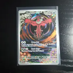 Pokemon TCG SV04 Paradox Rift Yveltal 205/182 Illustration Rare Holo NM - Image 1