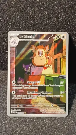 Raticate 99/88 Illustration Rare-Full Art Pokemon Perfect Order ME03 NM - Image 1