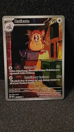 Raticate 99/88 Illustration Rare-Full Art Pokemon Perfect Order ME03 NM - Image 3