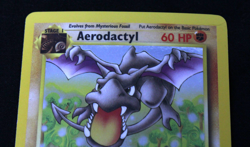 1999 Pokemon Fossil 1st Edition #1/62 Aerodactyl Holo - Image 2