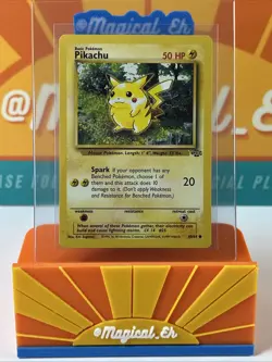 Pikachu #60 Pokemon TCG 1999 Jungle Unlimited NM Near Mint - Image 1