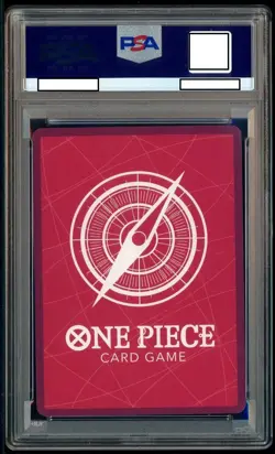 2025 ONE PIECE PROMOS DODGERS X ONE PIECE NIGHT #010 MONKEY D. LUFFY PSA 10 - Image 2