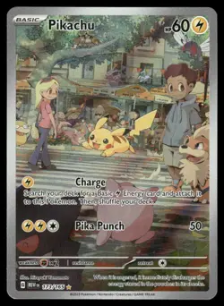 Pokemon Cards Pikachu 173/165 151 Illustration Rare NM *2 - Image 1