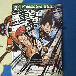 Preemptive Strike TB3-048 Dragon Ball Super Card Game Common DBS TCG non foil - Image 1