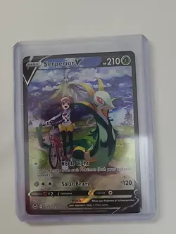 Serperior v TG13/TG30 Trainer Gallery Holo Card Sword & Shield Silver Tempest NM - Image 1