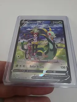 Serperior v TG13/TG30 Trainer Gallery Holo Card Sword & Shield Silver Tempest NM - Image 3