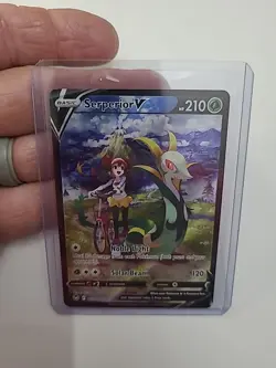 Serperior v TG13/TG30 Trainer Gallery Holo Card Sword & Shield Silver Tempest NM - Image 4