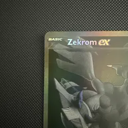 Pokemon TCG Zekrom EX Black Bolt English Card 172/086 Near Mint - Image 2