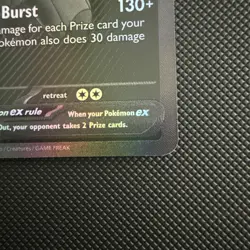 Pokemon TCG Zekrom EX Black Bolt English Card 172/086 Near Mint - Image 5