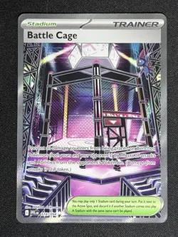 Battle Cage 116/094 Phantasmal Flames Pokemon Card TCG - Image 1