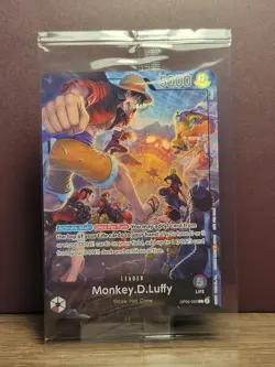 Monkey.D.Luffy (PSA Magazine) OP05-060 One Piece Promotion Card SEALED - Image 1