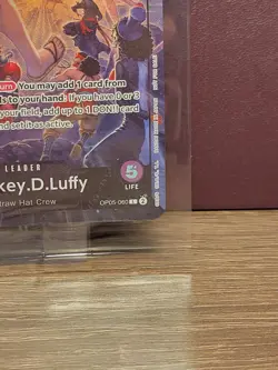 Monkey.D.Luffy (PSA Magazine) OP05-060 One Piece Promotion Card SEALED - Image 5