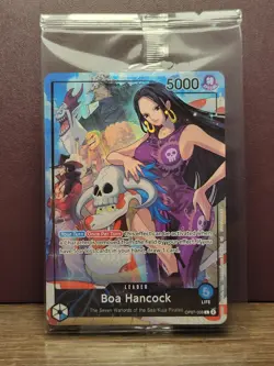 Boa Hancock (2025 PSA Magazine Promo) OP07-038 One Piece Promotion Card SEALED - Image 1