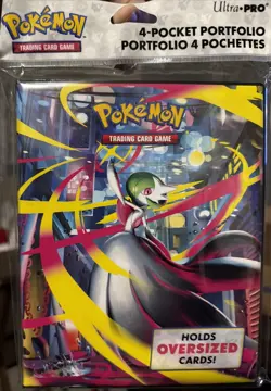 Pokemon Ultra Pro 4 Pocket Binder Mega Evolution Portfolio 80 Cards + 4 Oversize - Image 1