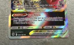 Pokemon Darkrai VSTAR Holo Ultra Rare Card Astral Radiance 099/189 NM Condition - Image 5