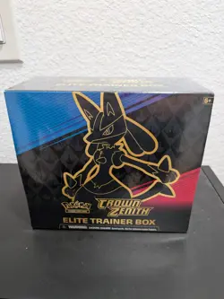 (Small tear in Plastic) Pokemon TCG: Crown Zenith Elite Trainer Box - 10 Packs 820650851476 - Image 1