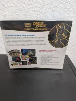 (Small tear in Plastic) Pokemon TCG: Crown Zenith Elite Trainer Box - 10 Packs 820650851476 - Image 4