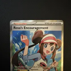 Pokemon TCG Rosa's Encouragement 114/088 Perfect Order Ultra Rare Full Art - Image 2