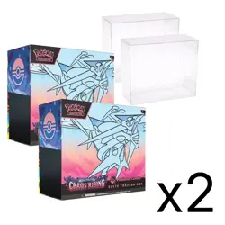 2x Pokemon TCG Chaos Rising Pokemon Center Elite ETB with cases (PRESALE) - Image 1