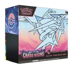 2x Pokemon TCG Chaos Rising Pokemon Center Elite ETB with cases (PRESALE) - Image 3