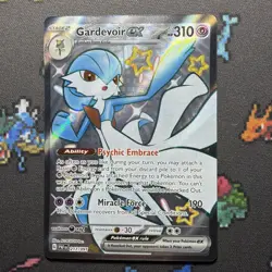 Pokemon TCG Gardevoir Ex 217/091 Shiny Ultra Rare S&V Paldean Fates - Image 1