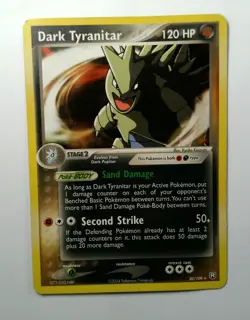 NM Excellent pokemon dark tyranitar 20 Team Rocket Returns NM - Image 1