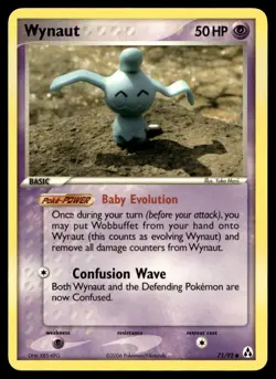 EX-NM Legend Maker Wynaut Common 71/92 2006 Pokemon TCG - Image 1