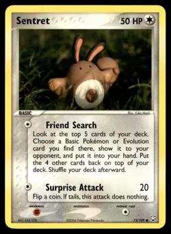 Sentret Team Rocket Returns Common 75/109 2004 Pokemon TCG - Image 1