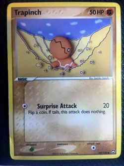 Trapinch 68/108 Power Keepers Pokemon English Non Holo 2007 - Image 1