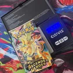 Pokemon TCG - Ascended Heroes Booster Pack! Heavy! 22.71g 🔥 Potential God Pack - Image 1