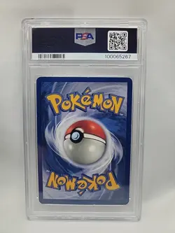 1999 POKEMON FOSSIL #10 LAPRAS-HOLO PSA 7 - Image 2