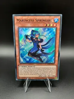 Yu-Gi-Oh! Marincess Springirl LED9-EN031 Super Rare 1st Edition *Pack Fresh* - Image 1
