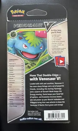 Pokemon Trading Card Game - Venusaur V Battle Deck 820650808395 - Image 2