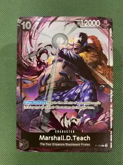 Marshall.D.Teach (Event Pack Vol. 8) P-100 One Piece TCG Promotion Cards Foil - Image 1